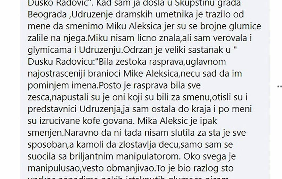 Foto: Facebook/Printscreen